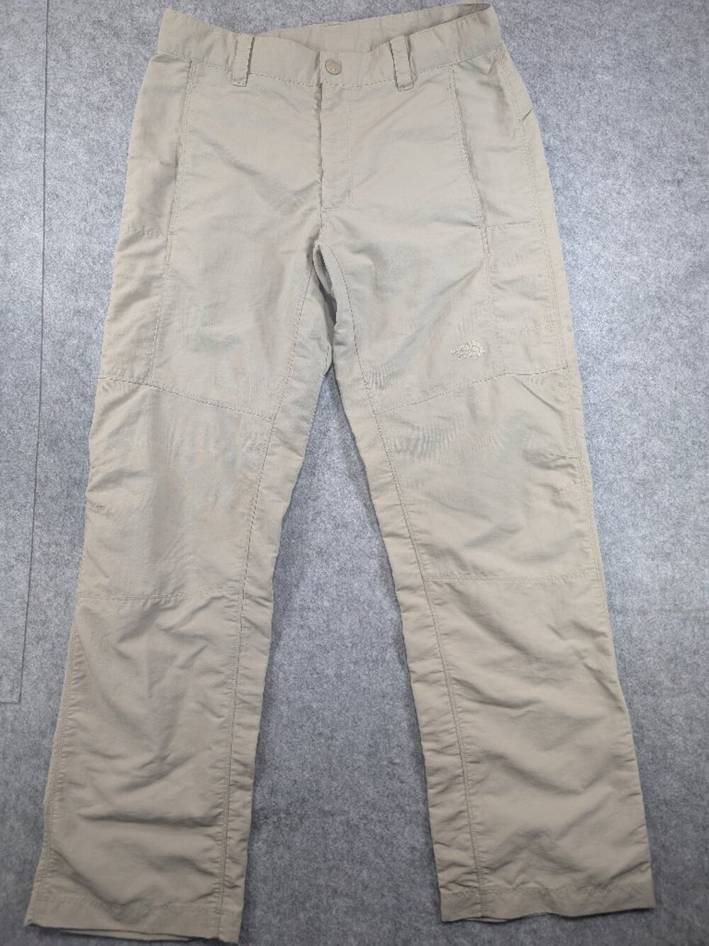 The North Face Mens Size 32 Regular Khaki Beige Lightweight Hiking Outdoor Pants